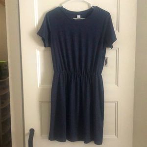 NWT Old Navy Slub Knit T-Shirt Dress, size small